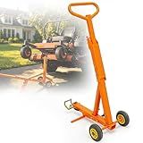 RETOTLA Heavy Duty Zero Turn Mower Lift Jack - 800 lbs Capacity Lawn Mower Lift with Safety Locking Arm, Portable Riding Mower Lift for Blade Changes, Oil Changes & Deck Cleaning