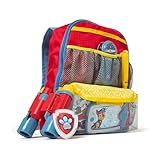 Melissa & Doug PAW Patrol Pup Pack Backpack, Adventure-Ready PAW Patrol Toys for Kids with Whistle, Binoculars, & Mission Cards, Preschool Toys for Girls & Boys Ages 3+