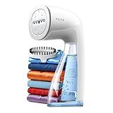 HiLIFE Upgraded Steamer for Clothes, Handheld Portable Design, 1100W Powerful Steam, 300ml Larger Tank & No Leak Design, 30S Fast Heat-up, Quick Wrinkle Remover, Compact Size for Travel, ONLY 120V
