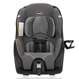 Evenflo Tribute LX Convertible Car Seat – Compact Convenience for On-the-Go Families, Saturn Gray