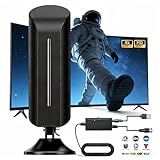 2026 TV Antenna Indoor Antenna for Smart TV for Long Range Reception and All Smart TVs HD Digital Antenna with Amplifier Signal Booster for Local Channels Supports 4K 1080p
