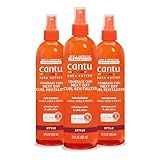Cantu Comeback Curl Next Day Curl Revitalizer for Natural Hair with Pure Shea Butter, 12 fl oz (Pack of 3)