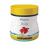Aqueon 3 Pack of Color Enhancing Betta Food Pellets, 0.95 Ounces Per Container