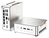 KAMRUI P2 Mini PC Windows 11 Pro, In·tel 12 Cores / 16 Threads 12600H mini desktop computer(Beat i7-1195G7/12450H up to 4.5GHz), 16GB RAM 512GB SSD USB3.2*6/Type-C/Wifi6/BT5.2 for Business Home Office