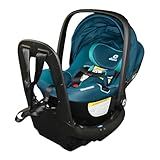 Diono LiteClik30 RXT SafePlus Infant Car Seat and Base, Rear-Facing for Infants 4-30lbs, SafePlus Engineering, with Infant Insert, UPF 50+ Sunshade (Blue Razz Ice)