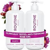 Routine Wellness Anti-Thinning Shampoo & Conditioner - Rose Hips