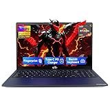 NIMO 15.6" IPS FHD-Gaming-Laptop,AMD Ryzen 5 6600H 16GB DDR5 RAM 512GB SSD (Beat R5-7520U, 6 Cores Up to 4.5GHz) AMD Radeon 660M GPU-Computer with 100W Type-C Backlit Keyboard Fingerprint