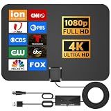 TV Antenna for Local Channels, TV Antenna for Smart TV Indoor -16.5ft Cable