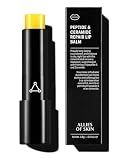 Allies of Skin Peptide & Ceramide Repair Lip Balm Treatment - with Palmitoyl Tripeptide-5, Ceramide NP, Sea Buckthorn, Avocado & Sunflower Seed Oil, Shea Butter, Vitamin C & E. 3.8g/ 0.13 oz