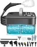 Mecmic Steam Cleaner for Home - 1600ML Water Tank 15s Heat-Up Portable Steamer for Cleaning, 6 Level Adjustable, 2500W, 45PSI, 250°F Steam, Handheld Steam Cleaner for Car Detailing, Grease, Tile,Grout
