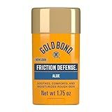 Gold Bond Friction Defense Stick, Anti Chafing Stick with Aloe to Soothe, Comfort & Moisturize Chafed Skin, 1.75 oz.