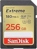 SanDisk 256GB Extreme SDXC UHS-I Memory Card - C10, U3, V30, 4K, UHD, SD Card - SDSDXVV-256G-GNCIN