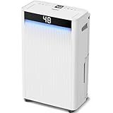 4900 Sq.Ft Dehumidifier, KeepGlad Dehumidifier Max 95 Pint/D, Dehumidifiers for Home with Drain Hose, Smart Compressor with Intelligent Humidistat, Three Modes, for Basement, Bedroom, Bathroom