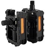 Fat-Cattie Folding Bike Pedals - 9/16" Inch Bicycle Pedals Mountain Bikes Road Bicycles Platform Pedals MTB Pedals