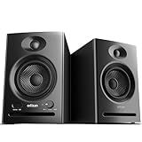 Ortizan C7 Dual-Mode 2.0 Studio Monitors, Active Monitor Speakers for Near Field Music Production, Bluetooth 5.3 Wireless Computer PC Monitor Gaming Bookshelf Speakers(Pair, Black)