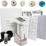 VTSYIQI Bluetooth Spectrophotometer Three Apertures Colorimeter Color Matching with Ultra-high Repeatability Accuracy ≤0.02 Measuring Caliber 8mm/11mm&4mm/6mm&1 * 3mm Built in HD Camera for Car Paint