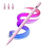 Hastraith Stylus Pen for iPad(2018-2026)-2X Faster Charge with Tilt Sensitivity & Palm Rejection for iPad 11/10/9/8/7/6th Gen, Air 5/4/3/M4/M3/M2, Pro 13"/12.9"/11"/M4, Mini 7/6/5th, Pink