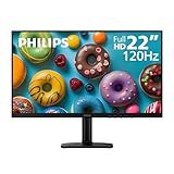 Philips 22 Inch Computer Monitor FHD 120Hz Overclocked IPS VESA, 22E2N1100