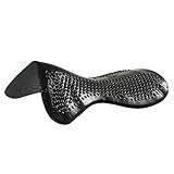 Acavallo Anti-Slip and Shock Absorbing Saddle Pad Massage Gel, Black