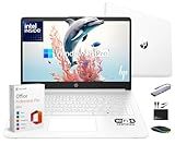 HP 14" Laptop Thin and Light for 2026 Student Business with Office Suite, Copilot AI, Intel CPU Up to 2.8GHz, 16GB RAM, 628GB Storage (128GB SSD+500GB Ext), WiFi 6, Win 11 Pro, MarxsolAccessory, White