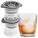 Tovolo Craft Ice Sphere Molds for Whiskey & Cocktails, Set of 2, Large