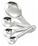 Winco 4-Piece Stainless Steel Measuring Spoon Set
