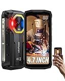 Ulefone Armor Mini 20 Pro 5G Rugged Phone, 16GB+256GB MTK Dimensity 6300, 64MP+50MP Main Camera, 6200mAh(33W), 4.7" HD+ Corning Gorilla Screen, IP68/69K Waterproof, Versatile LED Light, Android 15