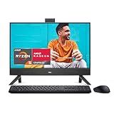 Dell Inspiron 5415 All In One Desktop - 23.8-inch FHD (1920x1080) Touchscreen Display, AMD Ryzen 5-7530U Processor, 16GB DDR4 RAM, 1TB SSD, AMD Radeon Graphics, Windows 11 Home, Onsite Service - Black