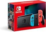 Nintendo Switch with Neon Blue and Neon Red Joy-Con - Handheld Gaming Console