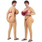 Get Trend Inflatable Big Bikini Babe Funny Halloween Costume for Adults