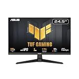 ASUS TUF Gaming 25” (24.5 viewable) 1080P Gaming Monitor (VG259Q3A) – FHD, 180Hz, 1ms, Fast IPS, Extreme Low Motion Blur, FreeSync, Variable Overdrive, Speakers, 99% sRGB, Shadow Boost 3yr Warranty