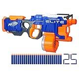 Nerf HyperFire Motorized Elite Blaster, 25-Dart Drum, Fires Up to 5 Darts Per Second, Includes 25 Official Elite Darts (Amazon Exclusive)