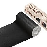 ONine Leather Repair Tape,Self Adhesive Leather Repair Patch,Leather Patches for Furniture,Sofa,Car Seats,Office Chair. Vinyl Repair Kit 3x60in (Black)