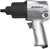 ACDelco 1/2" Air Impact Wrench, 500 Ft-lbs High Torque Pneumatic Tool, Twin Hammer Heavy Duty Impact Gun, 5-Speed Power Regulator, Automotive Repair Tool for Lug Nuts, ANI405A