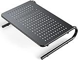 Monitor Stand Riser, Monitor Riser, Laptop Stand for Desk, Laptop Riser, Desk Organizer for Monitor, Laptop Shelf w/Vented for Screen, Computer Stand for Laptop, PC, Printer, for Home & Office