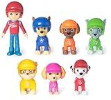 Paw Patrol: Rescue Wheels, Toy Figures Gift Pack, with 7 Collectible Action Figures, Kids Toys for Boys and Girls Ages 3 and up