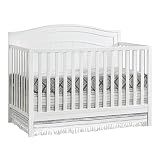 Oxford Baby North Bay 4-in-1 Convertible Crib, Snow White, GreenGuard Gold Certified