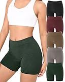 BAMBOO COOL Womens BoyShorts Underwear Seamless Boxer Briefs Mid Rise Full Coverage Breathable Stretch Ladies Panties 5 Pack