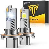 Termitor H13/9008 Light Bulb, 50,000LM, 6500K Pure White, Pack of 2
