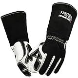 ARCCAPTAIN Tig Welding Gloves: Premium Goatskin Grain Leather, Dexterity, Comfort, Duralble Tig Gloves for Work Protection
