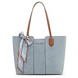 Montana West Tote Bags for Women Medium Top Handle Satchel Purses Large Shoulder Handbag Hobo Bags Blue MWC-323BL