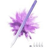 Stylus Pen for iPad 2018-2025, 15Mins Fast Charge for Apple Pencil, Palm Rejection, Compatible with iPad 10/9/8/7/6, iPad Pro 12.9"/11"/13" M4, iPad mini 6/5, iPad Air 5/4/3/11"-13" M2