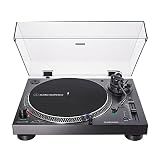 Audio-Technica AT-LP120XUSB-BK Direct-Drive Turntable (Analog & USB), Fully Manual, Hi-Fi, 3 Speed, Convert Vinyl to Digital, Anti-Skate and Variable Pitch Control, Black