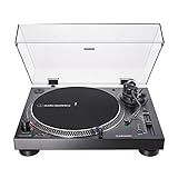 Audio-Technica AT-LP120XUSB-BK Direct-Drive Turntable (Analog & USB), Fully Manual, Hi-Fi, 3 Speed, Convert Vinyl to Digital, Anti-Skate and Variable Pitch Control, Black