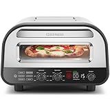 CHEFMAN Indoor Pizza Oven - Makes 12 Inch Pizzas in Minutes, Heats up to 800°F - Countertop Electric Pizza Maker with 5 Touchscreen Presets, Pizza Stone and Peel Included - Stainless Steel
