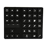 ASHATA Mini KeyDial 35 Keys Key Shortcut Keyboard for Graphics Drawing Video Photo Editing Controller, One Handed Drawing Keyboard for iOS, Tablet PC Laptop