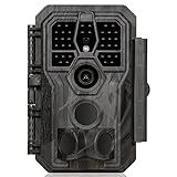 GardePro E5S Trail Camera, 64MP 1296p, HD Game Cameras with 100ft Night Vision, Ultra Fast 0.1s Motion Activated, Waterproof, Camo