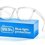 Gaoye Blue Light Glasses for Computer & Gaming - Anti UV Ray Lenses, Scratch-Resistant & Comfort Fit