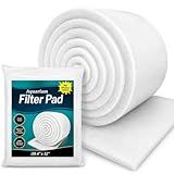 MAQIHAN Aquarium Filter Media Pad - White Filter Floss, 39.4 x 11.8 Inch