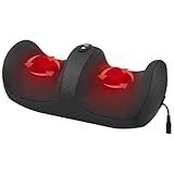 Medcursor Shiatsu Foot Massager with Heat | Foot and Calf Massager with Massage Roller, Deep Massage for Plantar Fasciitis, Pain Relief, Neuropathy, Relax for Home or Office Use (Not Cordless)